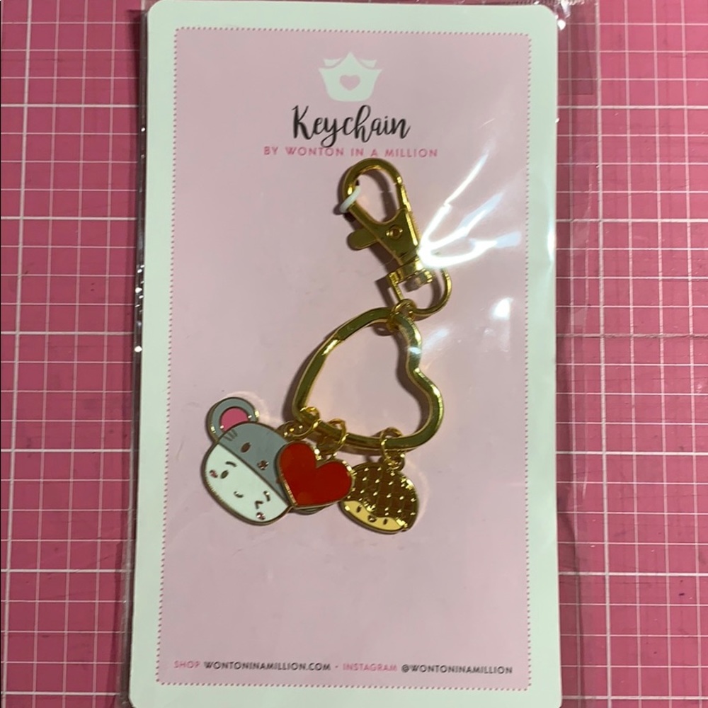 New wonton in a million advent calendar keychain